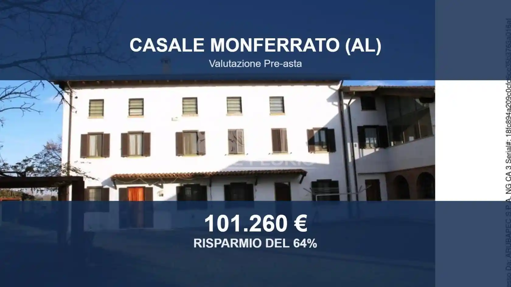 Villa in vendita a Casale Monferrato