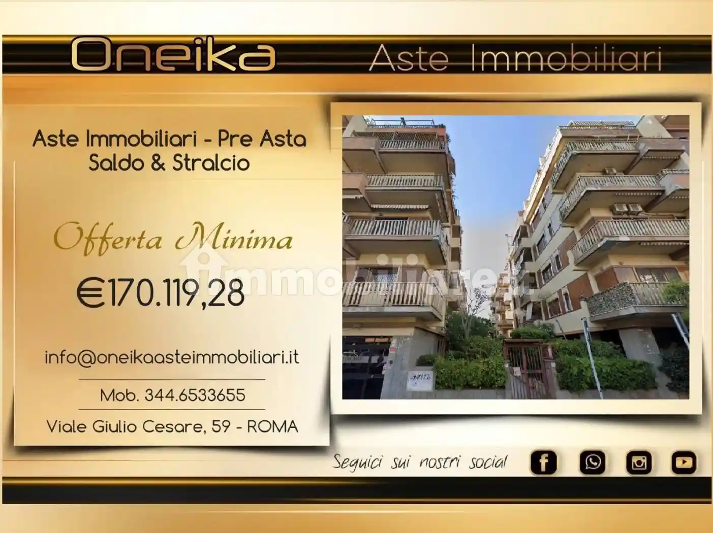 Appartamento in vendita a Roma