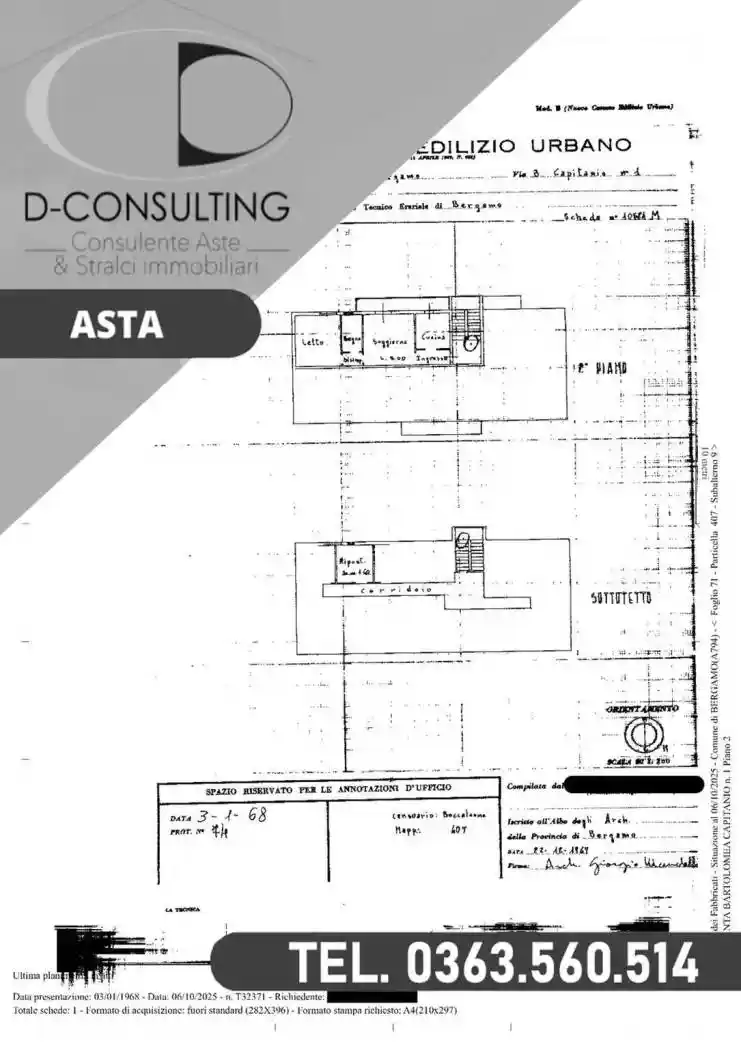 Appartamento in vendita a Bergamo