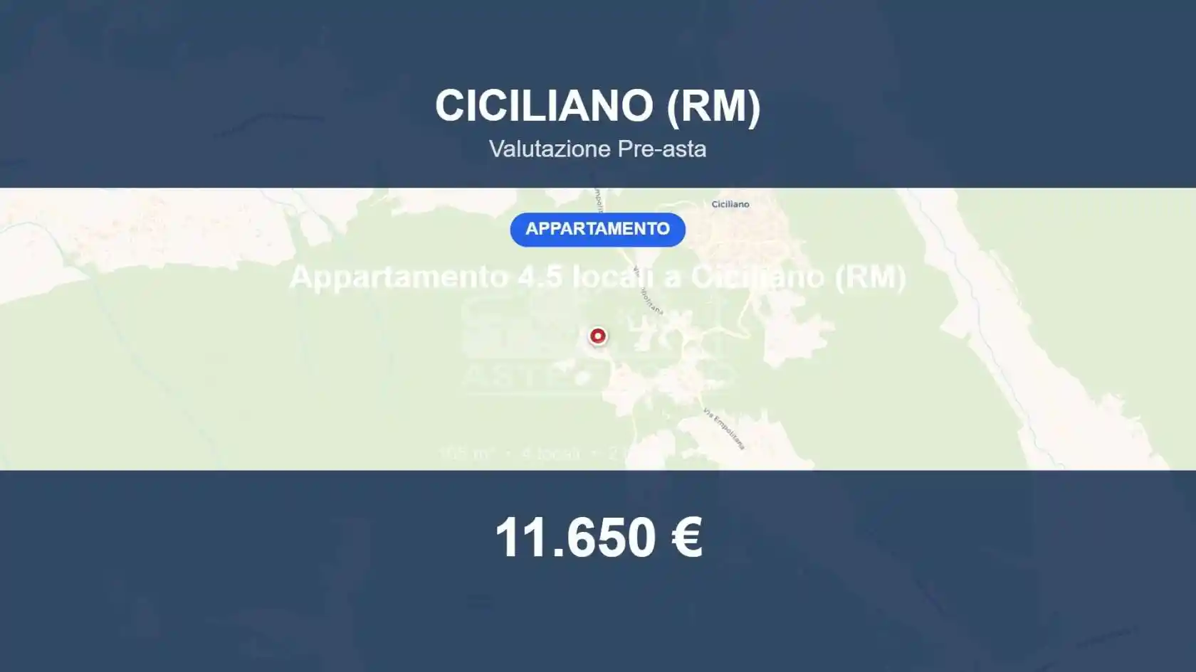 Appartamento in vendita a Ciciliano