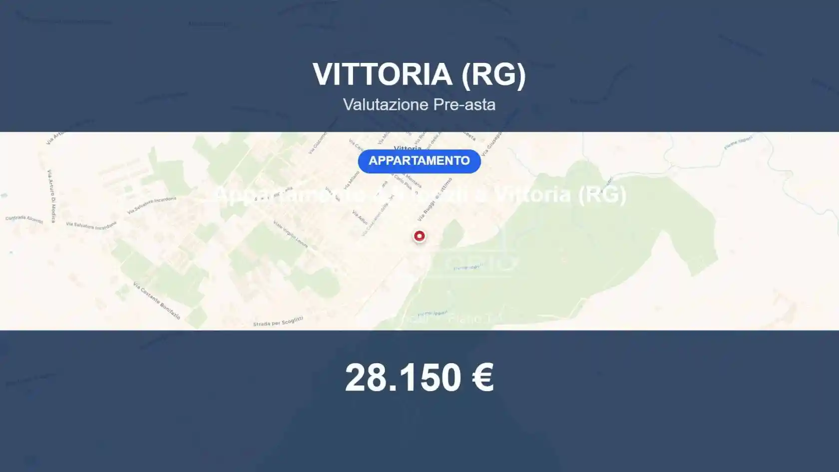 Appartamento in vendita a Vittoria
