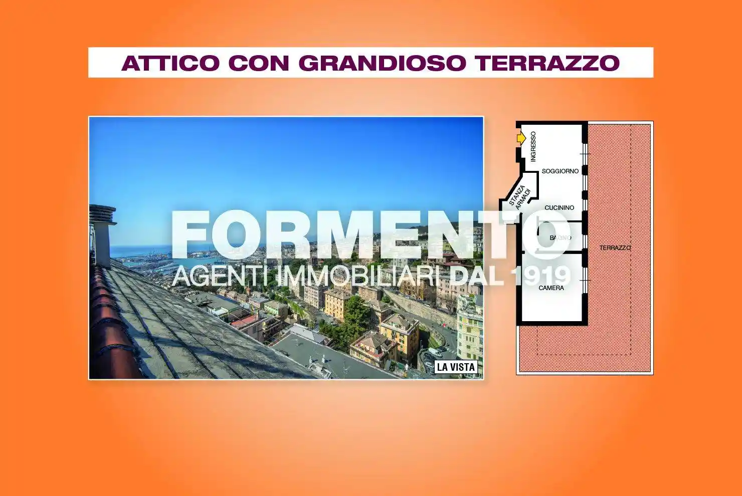 Attico - Mansarda in vendita a Genova