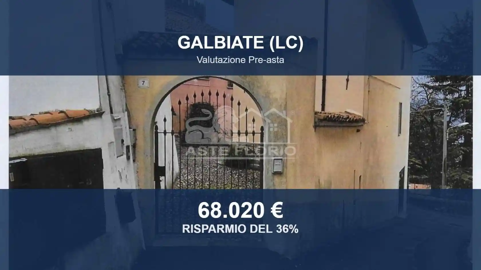 Appartamento in vendita a Galbiate
