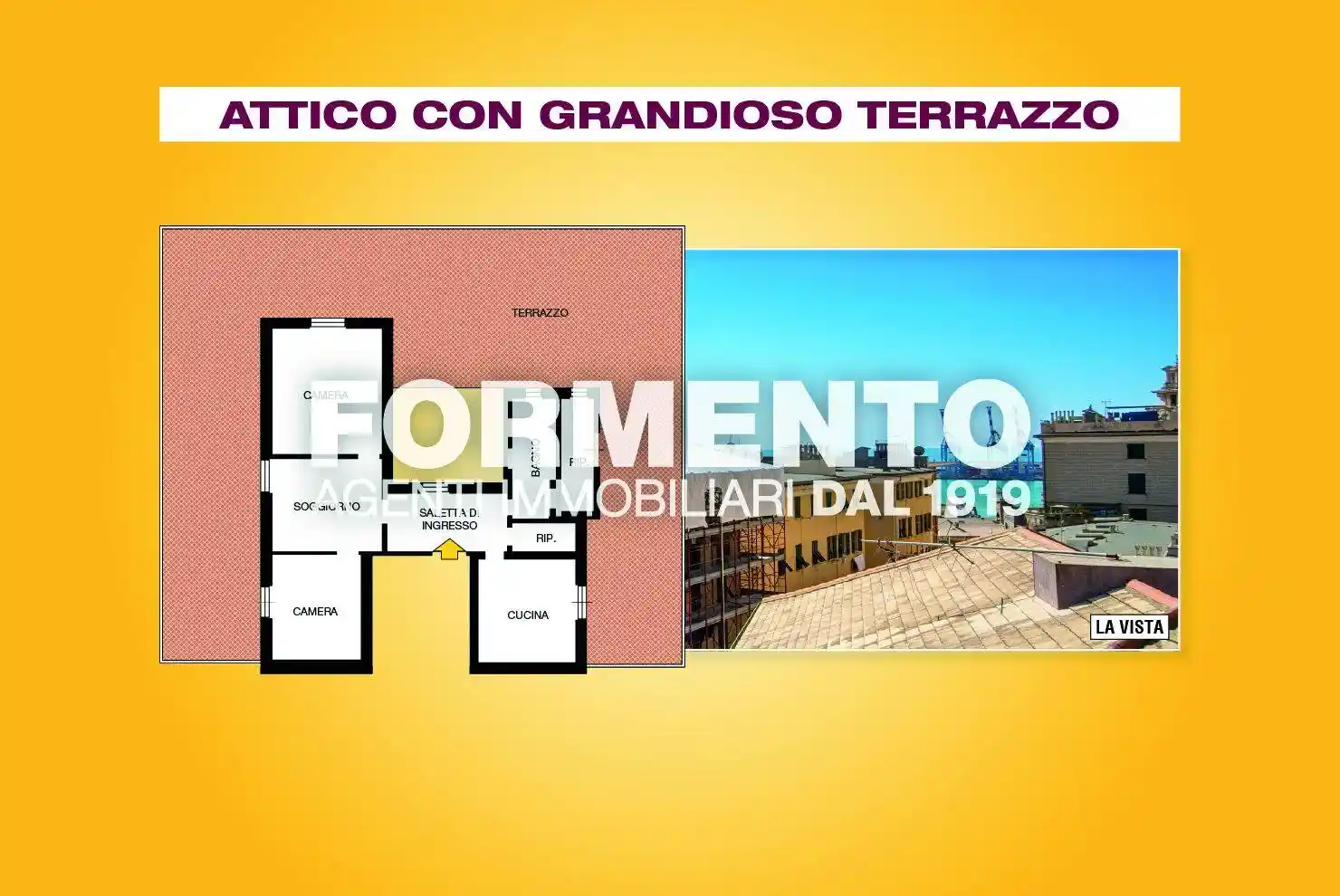 Attico - Mansarda in vendita a Genova