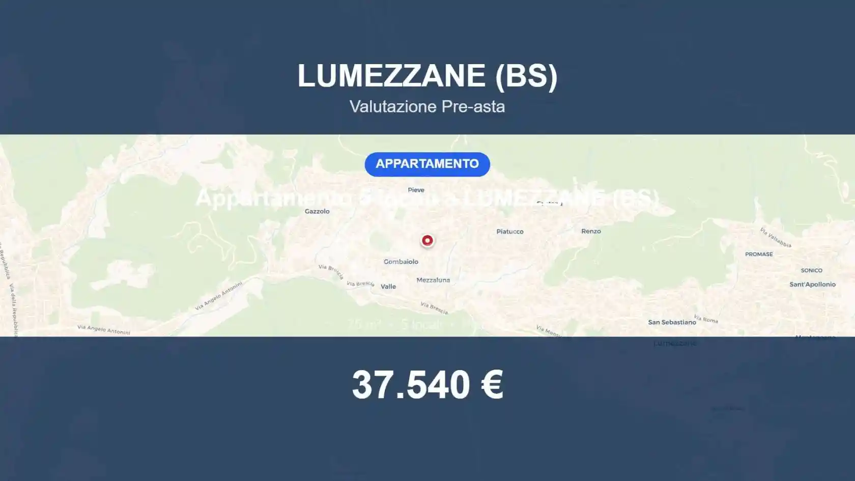 Appartamento in vendita a Lumezzane