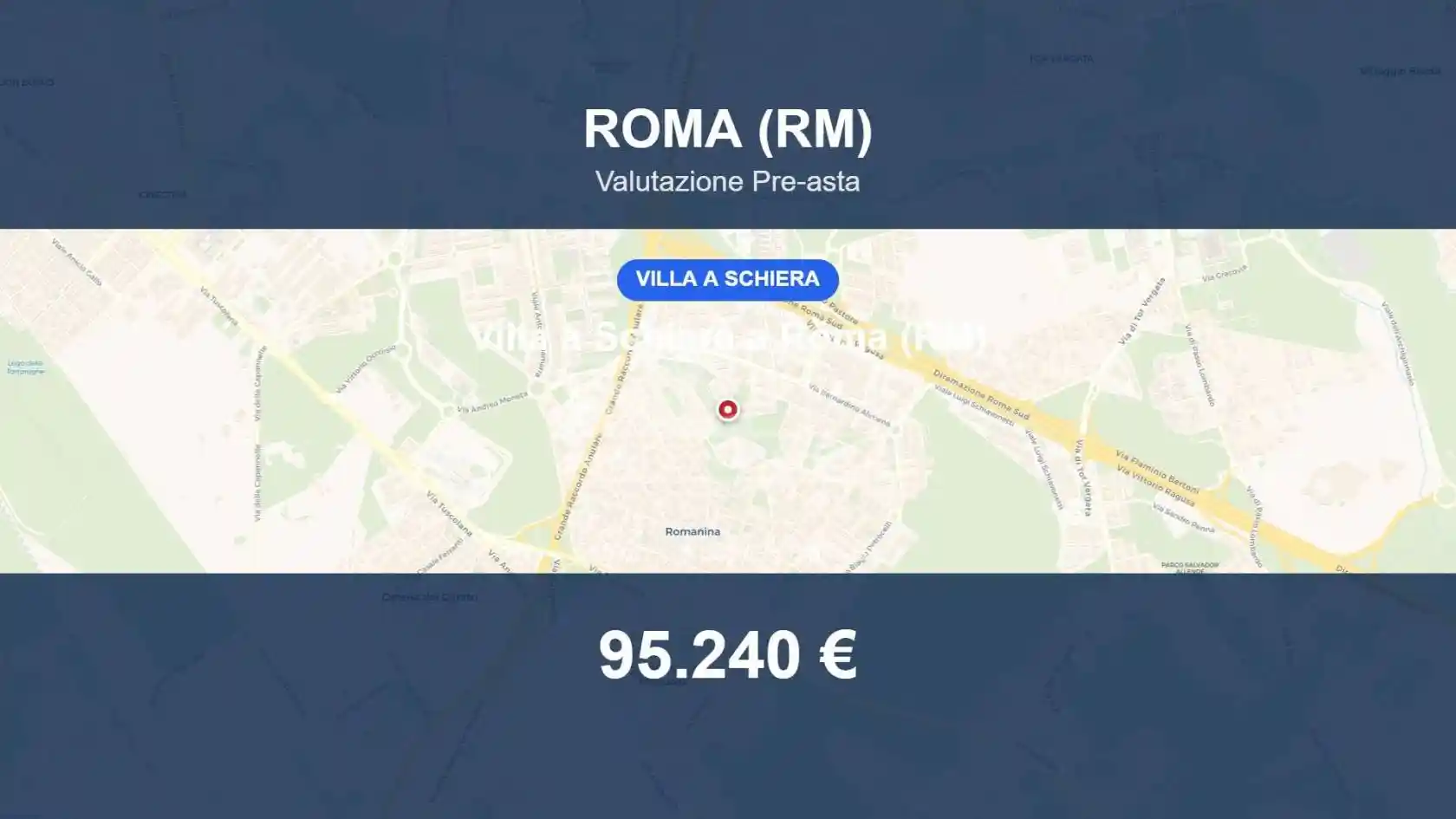 Villetta a schiera in vendita a Roma