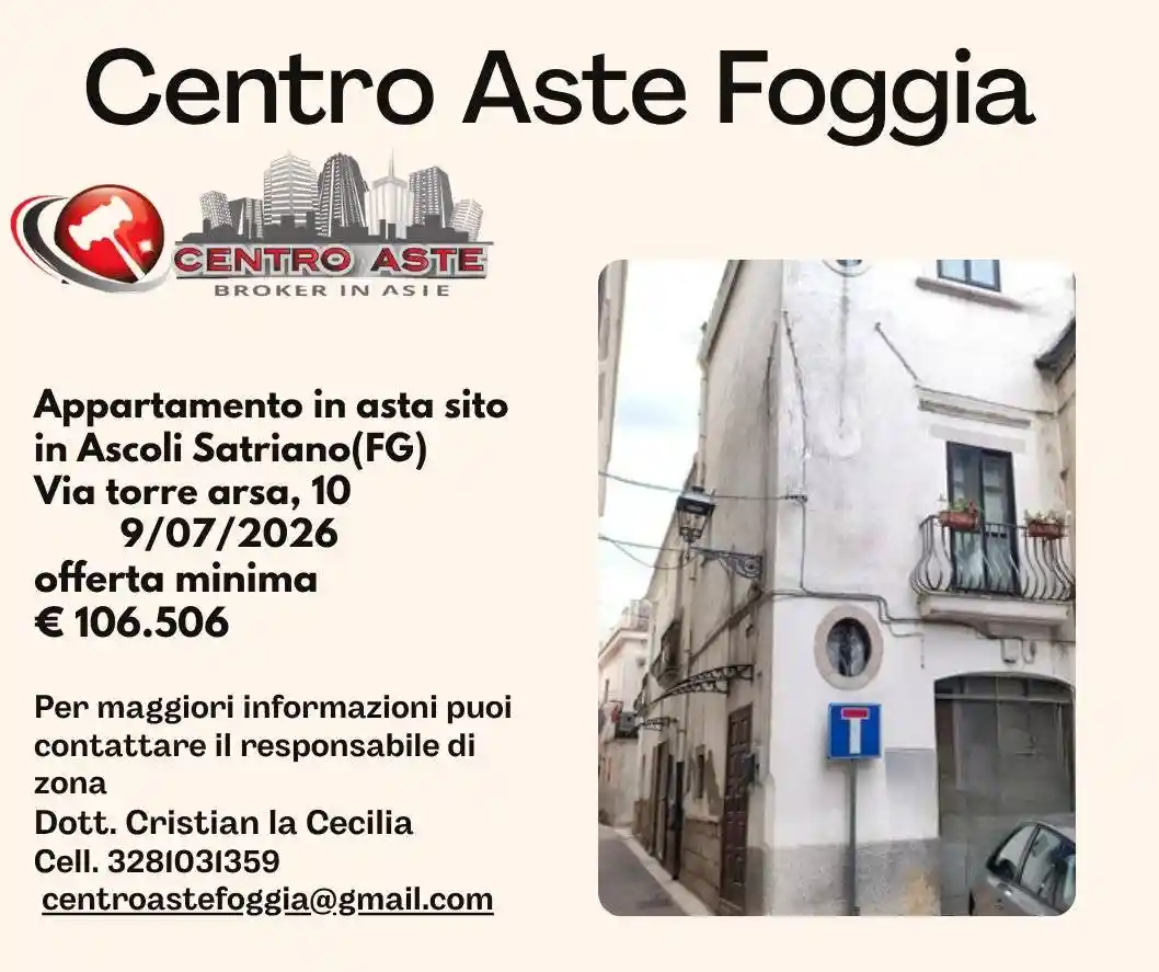 Appartamento in vendita a Ascoli Satriano