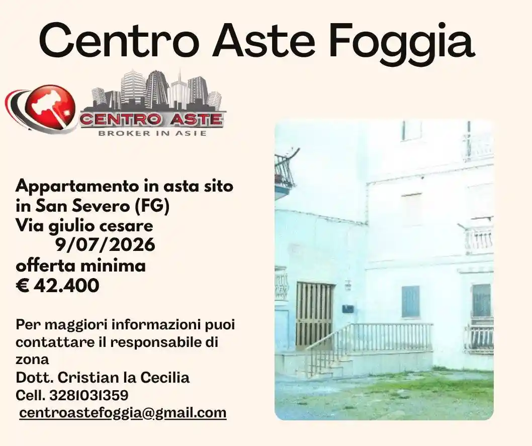 Appartamento in vendita a San Severo