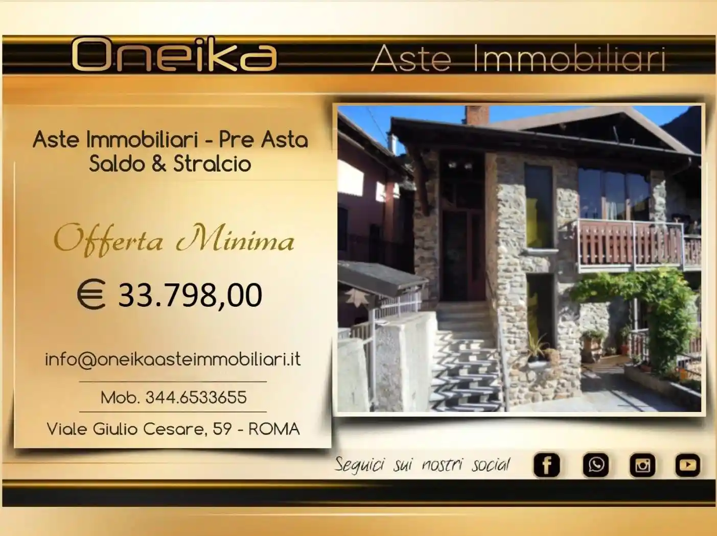 Appartamento in vendita a Valbondione