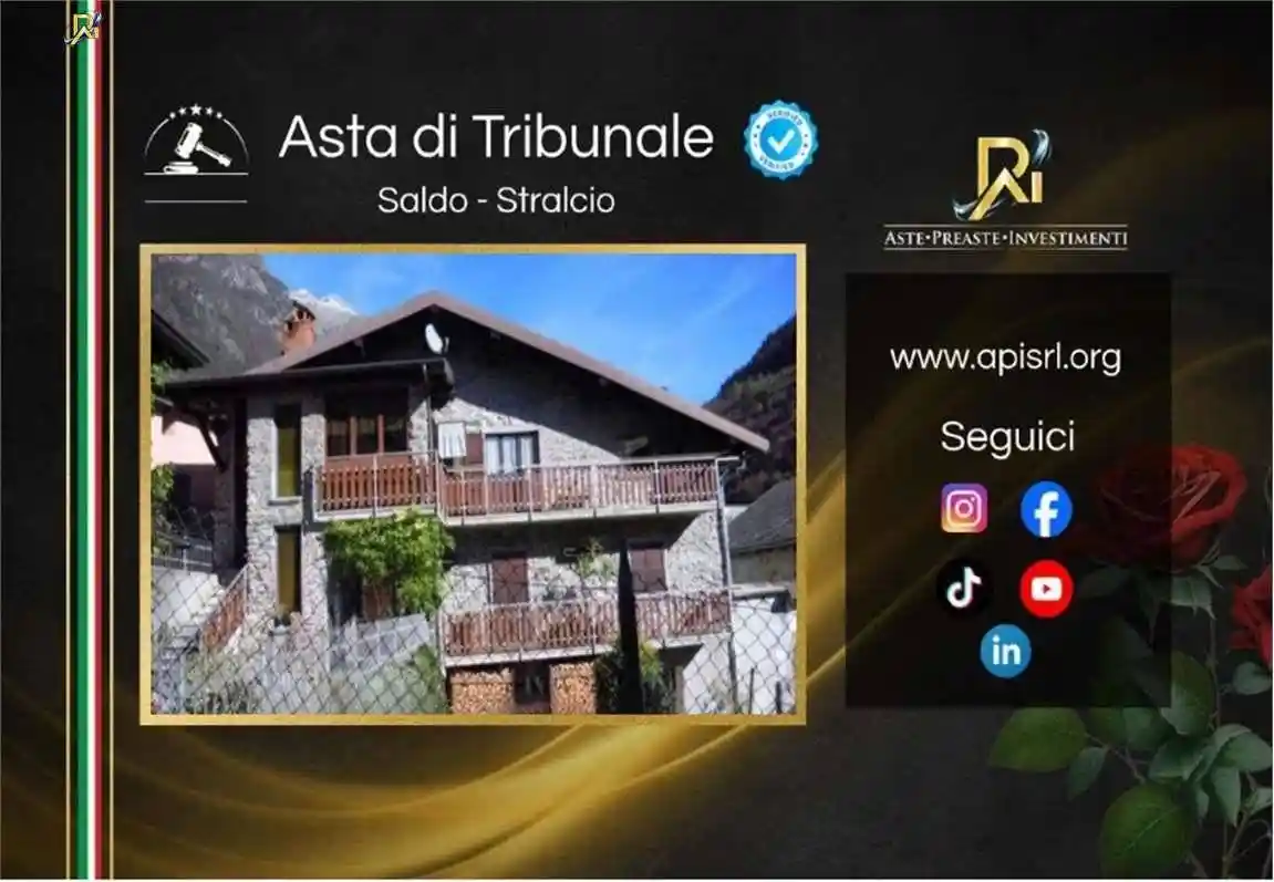 Appartamento in vendita a Valbondione