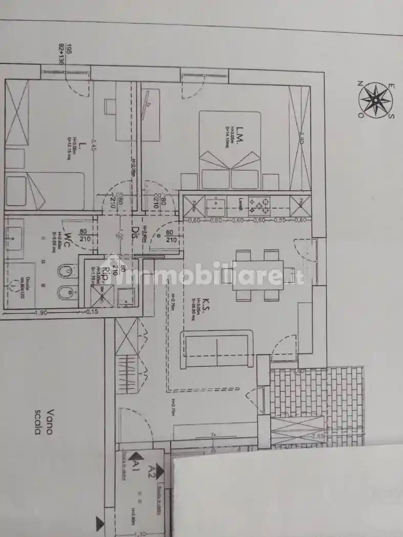 Appartamento in affitto a Matera