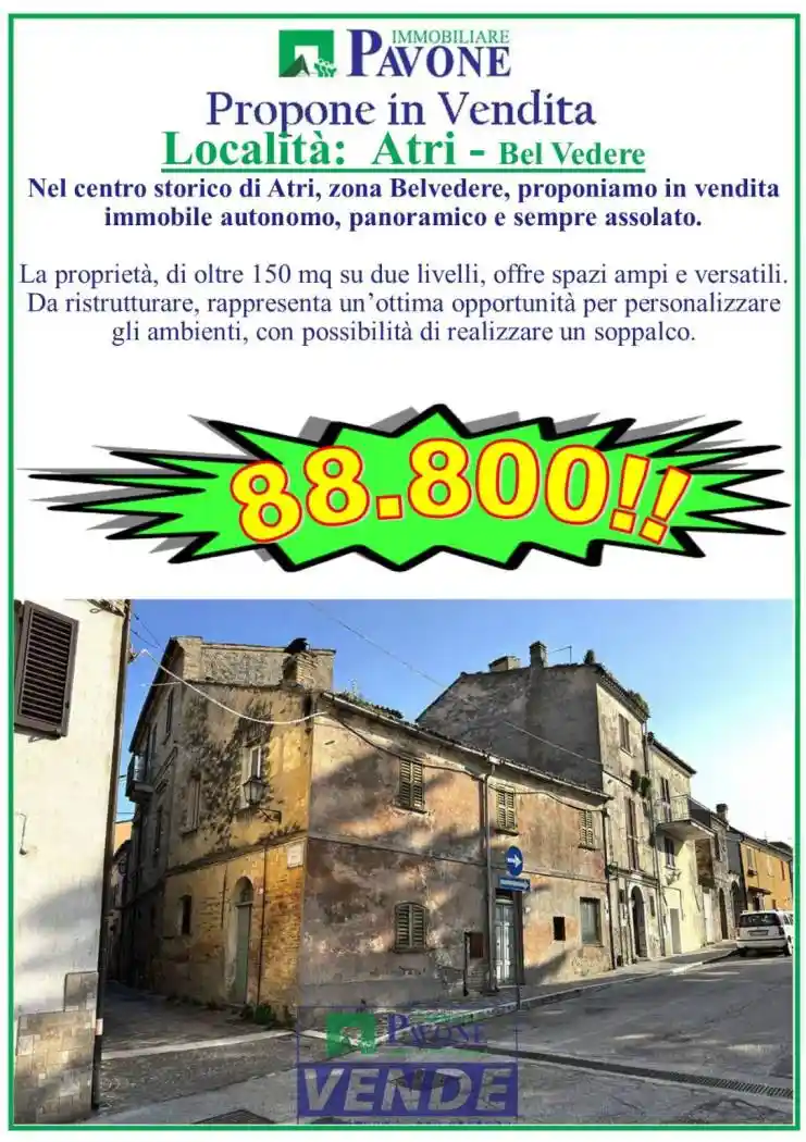 Casa indipendente in vendita a Atri
