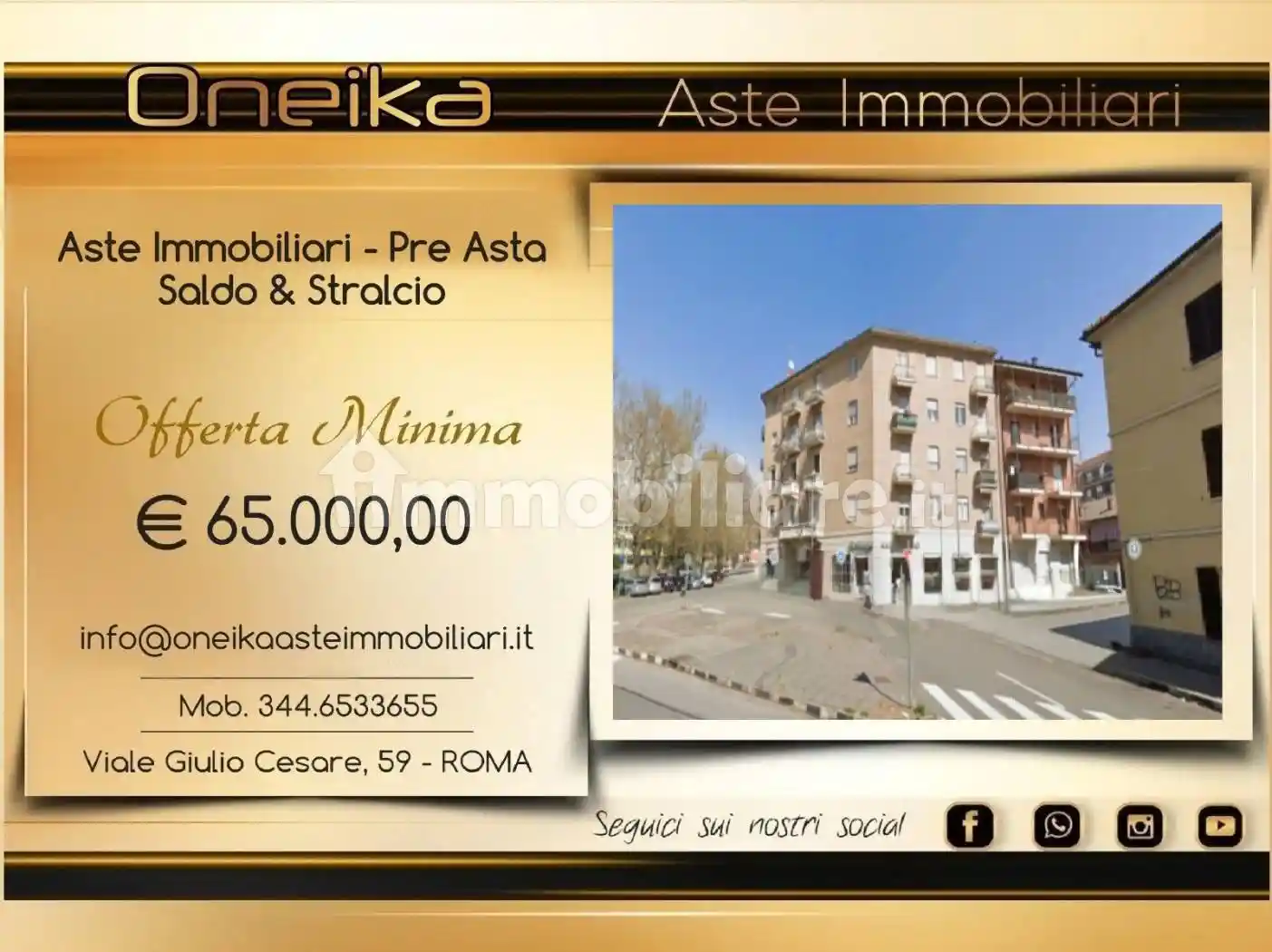 Appartamento in vendita a Torino