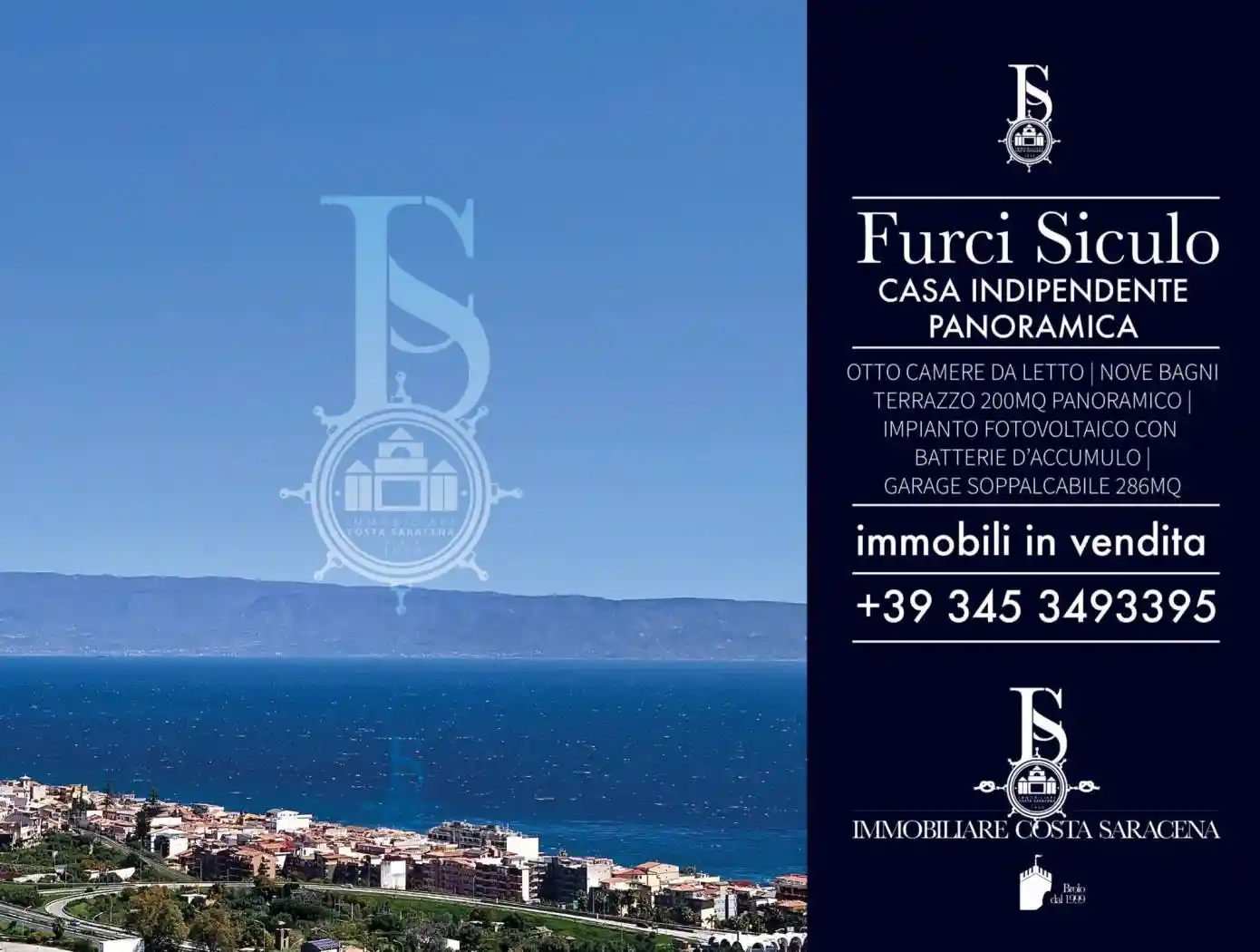 Villa in vendita a Furci Siculo