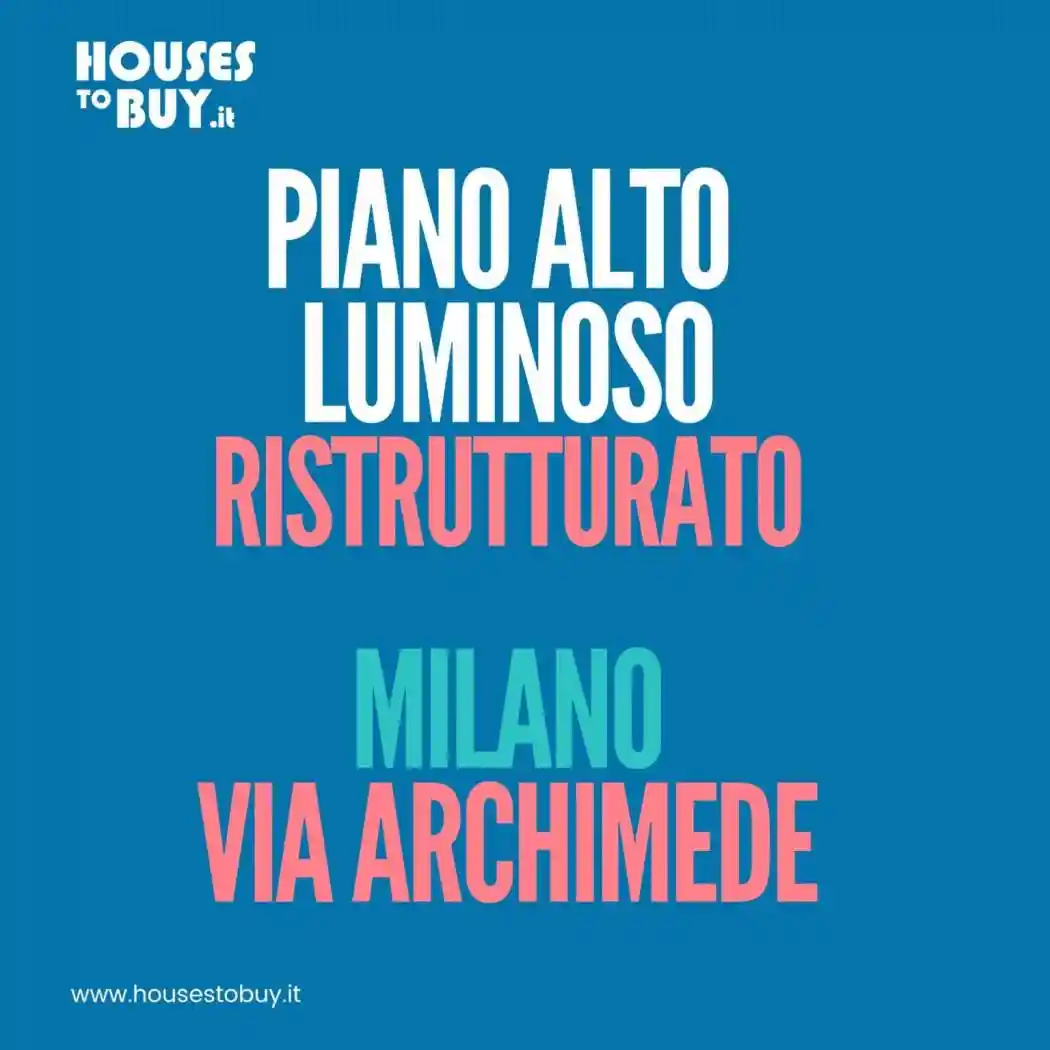 Appartamento in vendita a Milano