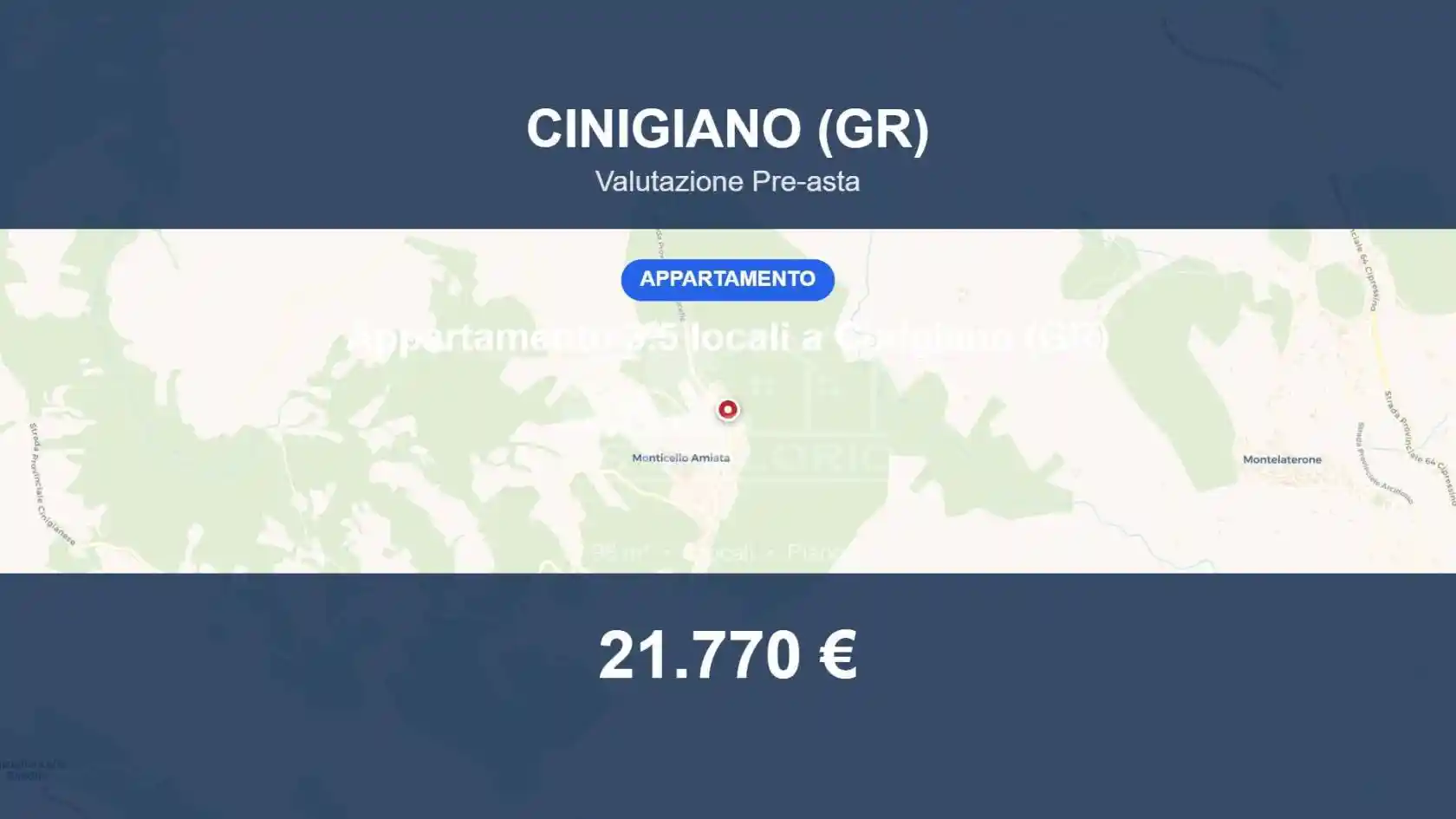 Appartamento in vendita a Cinigiano