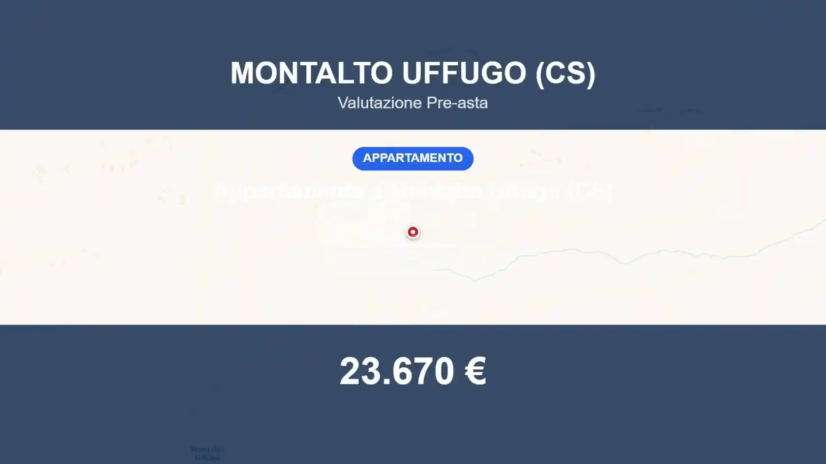 Appartamento in vendita a Montalto Uffugo