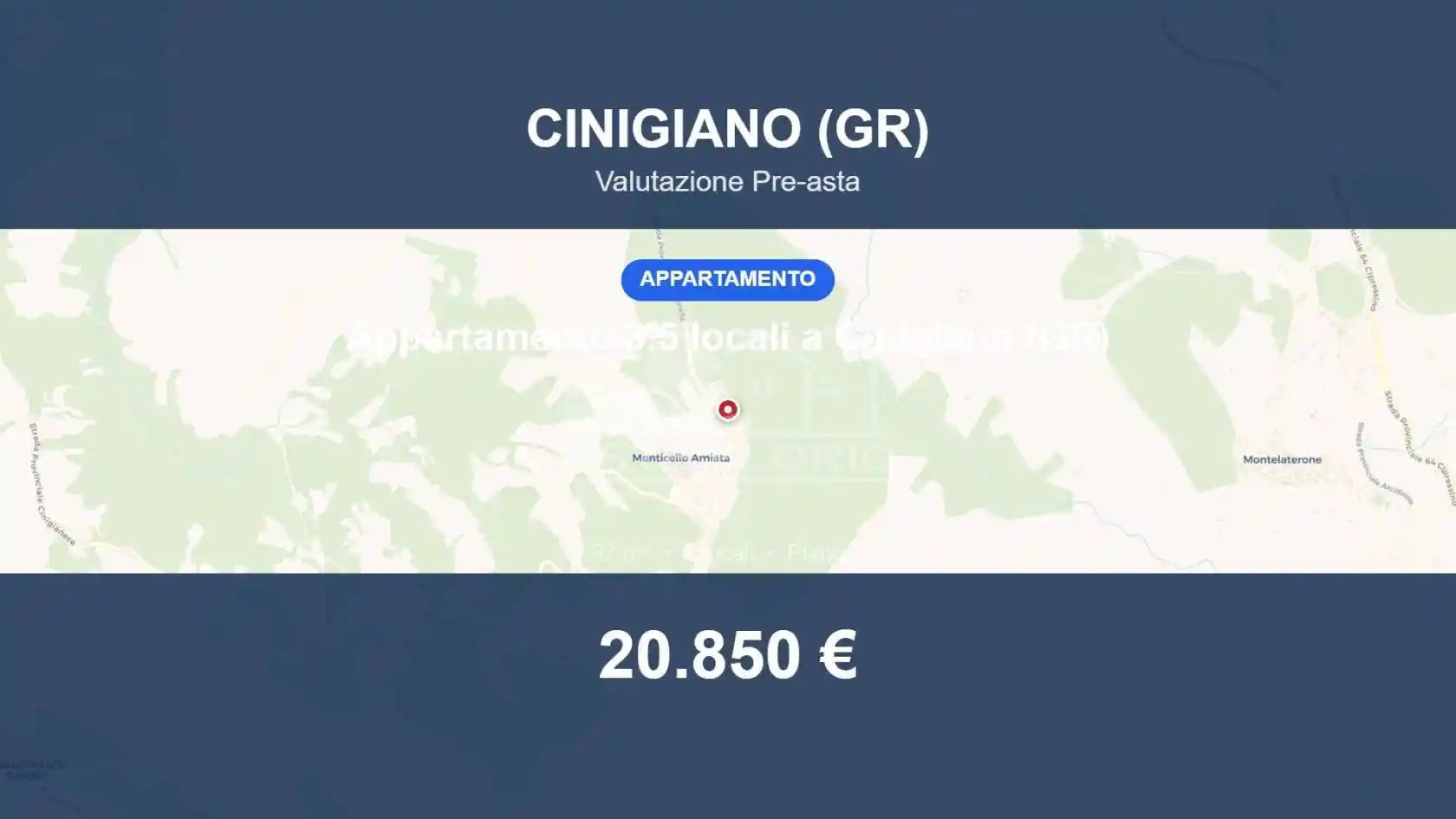 Appartamento in vendita a Cinigiano