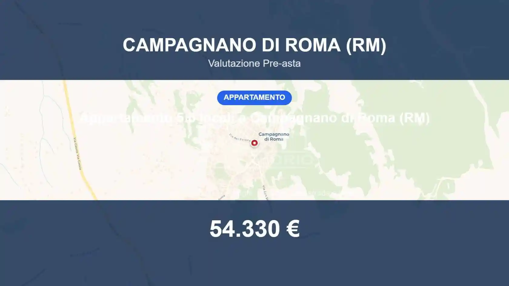Appartamento in vendita a Campagnano di Roma