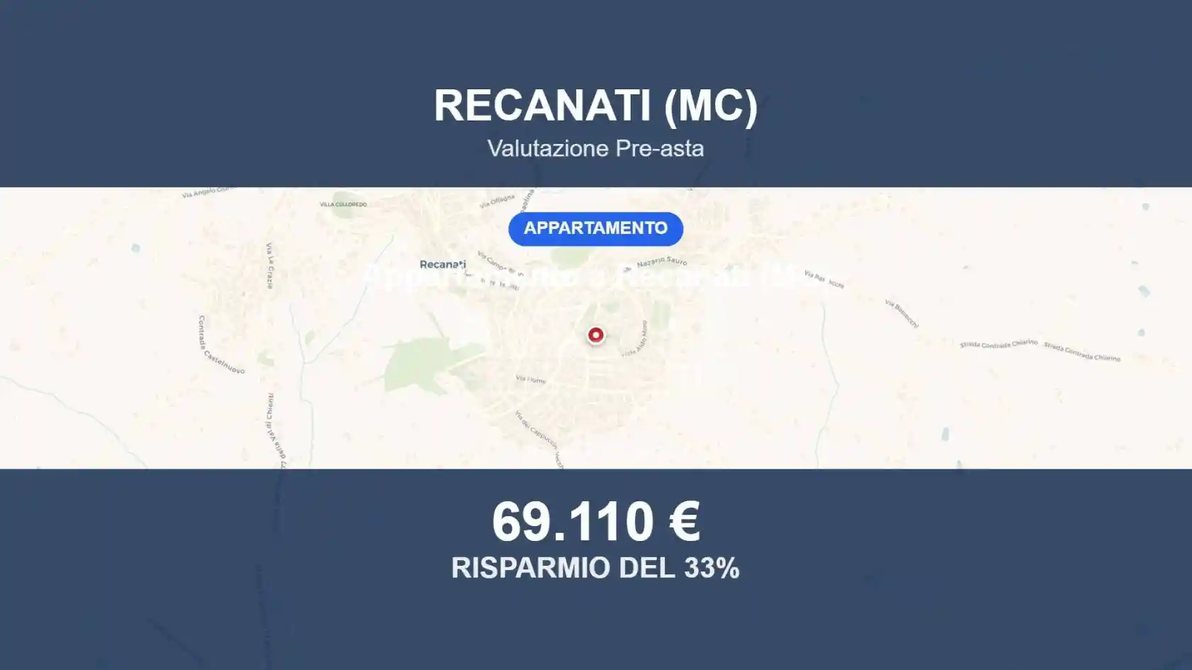 Appartamento in vendita a Recanati