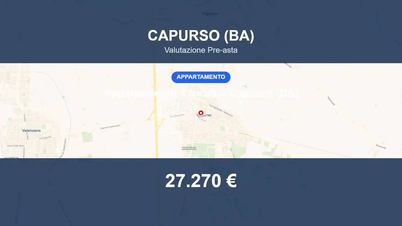 Appartamento in vendita a Capurso