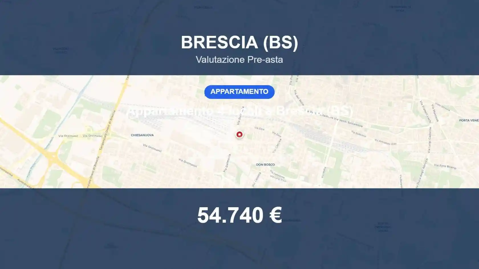 Appartamento in vendita a Brescia