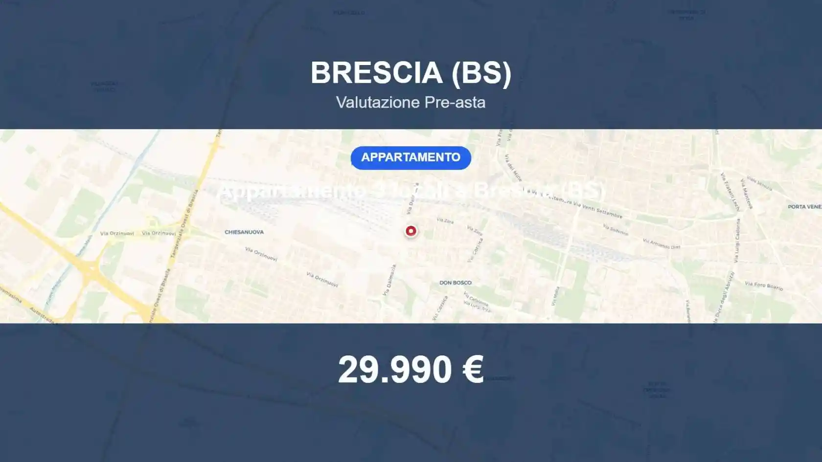 Appartamento in vendita a Brescia
