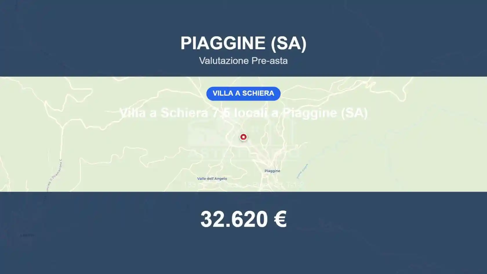 Villetta a schiera in vendita a Piaggine