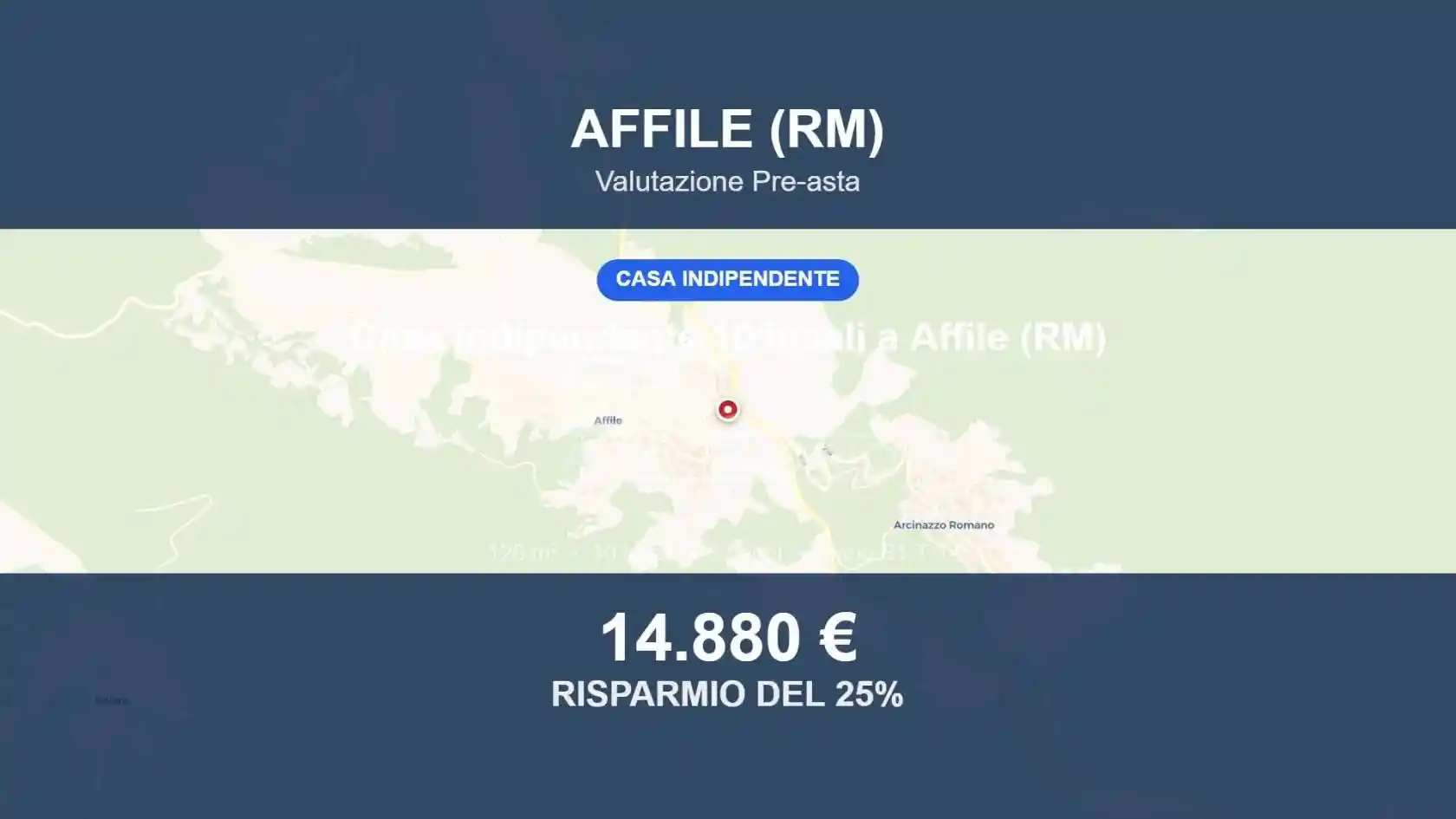 Villa in vendita a Affile