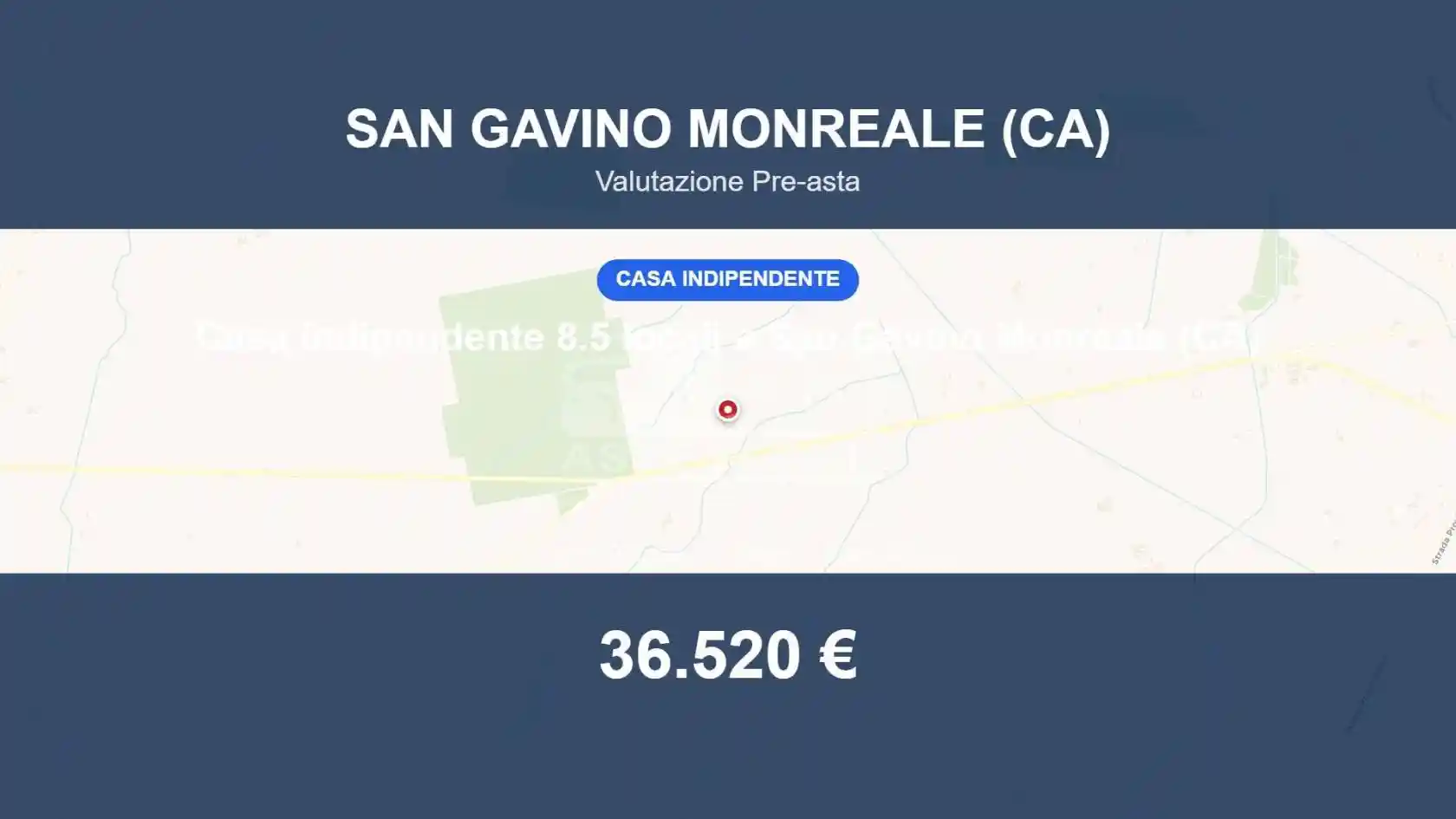 Villa in vendita a San Gavino Monreale