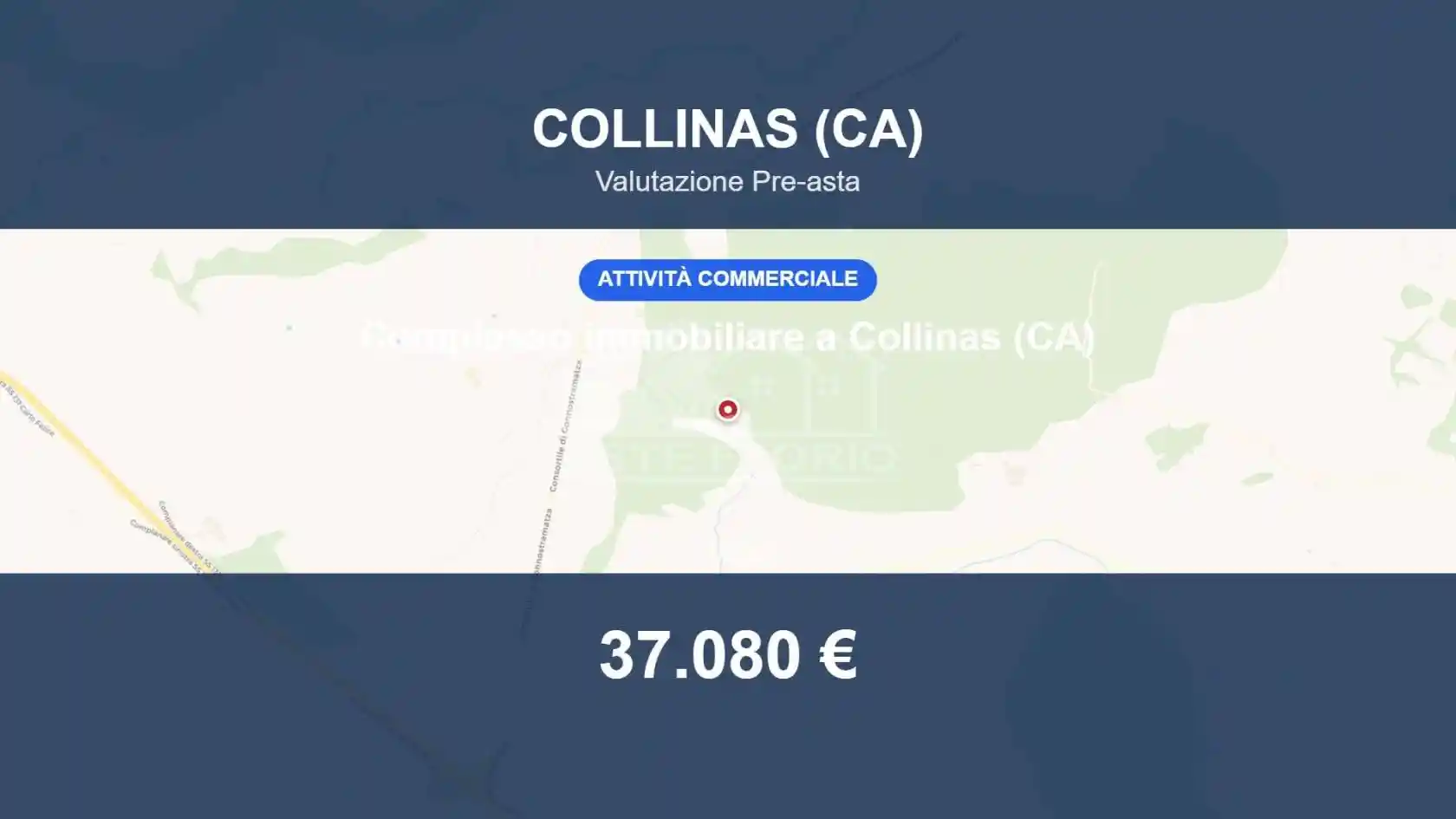 Appartamento in vendita a Collinas