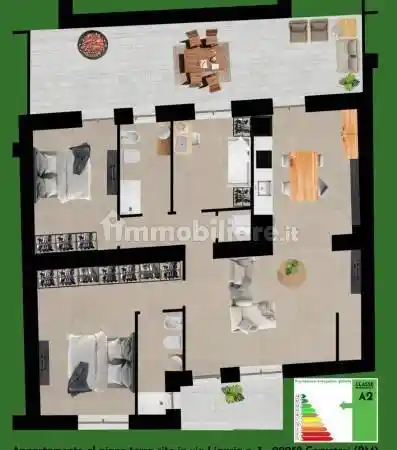 Appartamento in vendita a Cerveteri