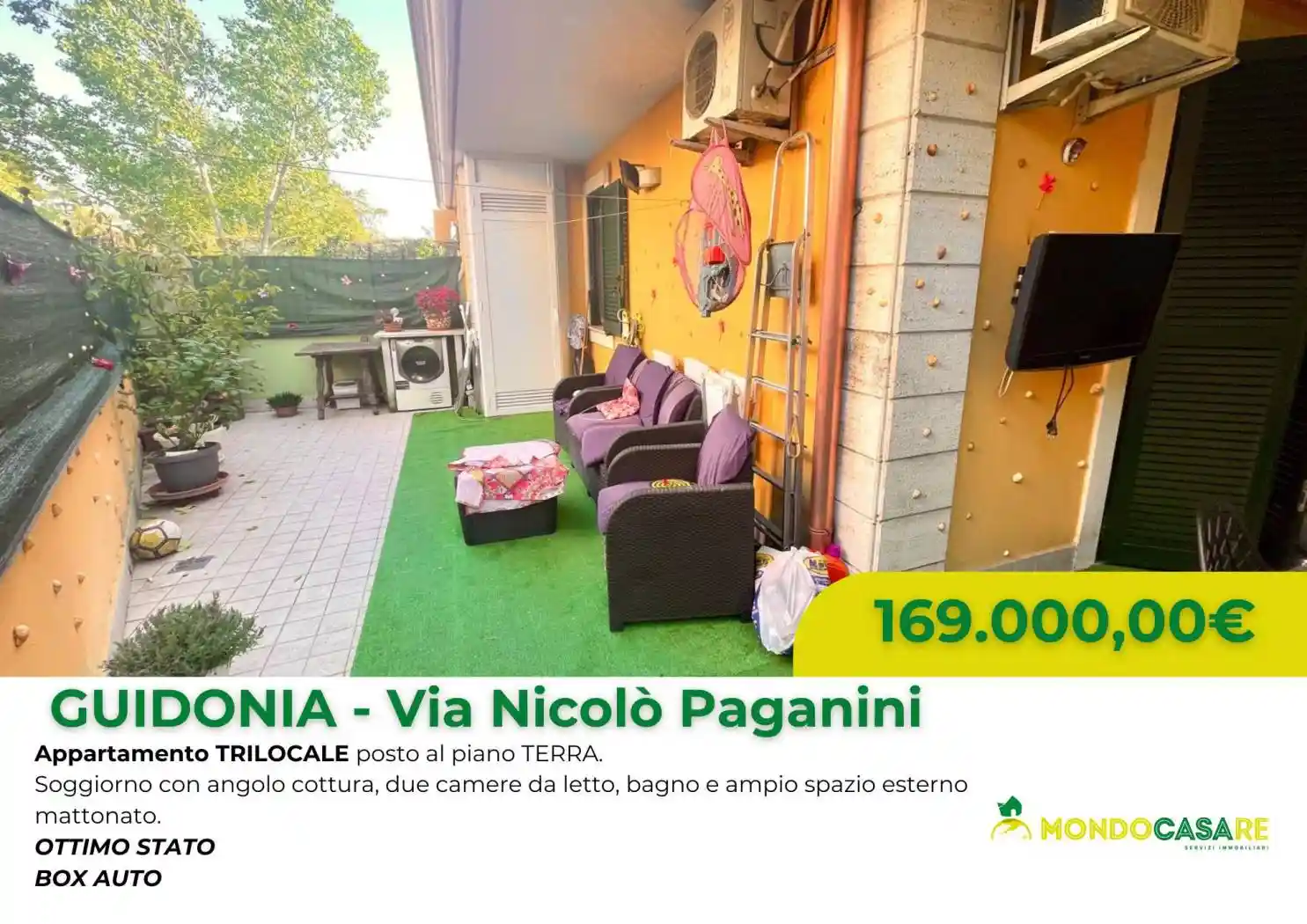 Appartamento in vendita a Guidonia Montecelio