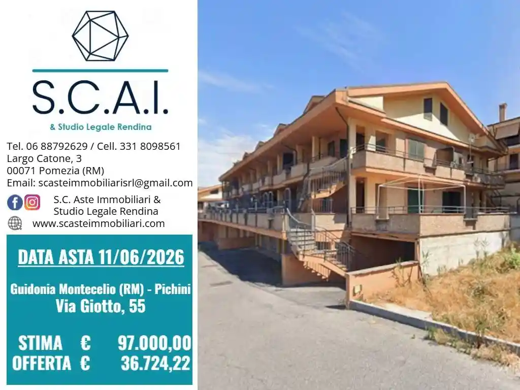 Appartamento in vendita a Guidonia Montecelio