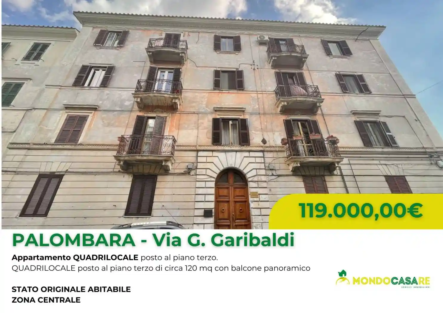Appartamento in vendita a Palombara Sabina