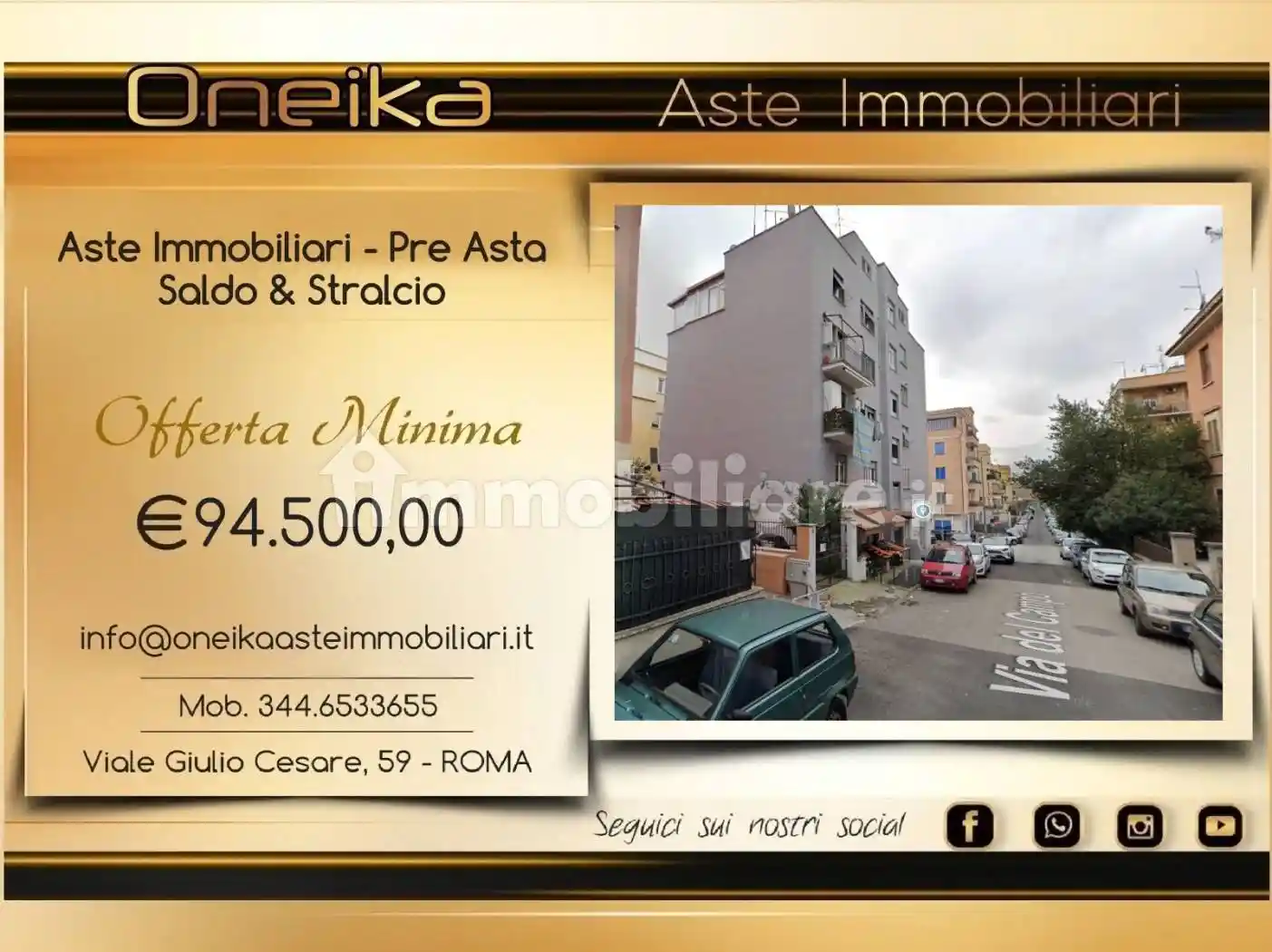 Appartamento in vendita a Roma