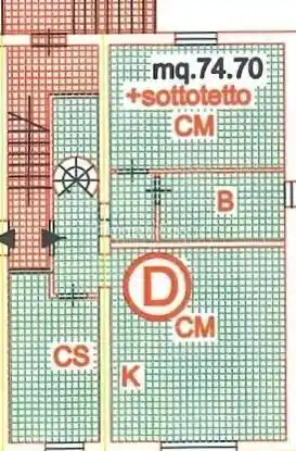 Appartamento in vendita a Cascina