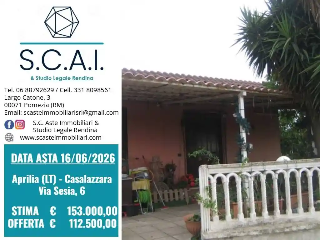 Villa in vendita a Aprilia