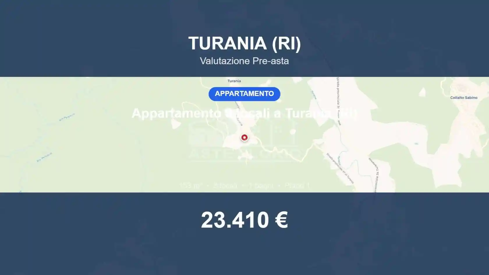 Appartamento in vendita a Turania