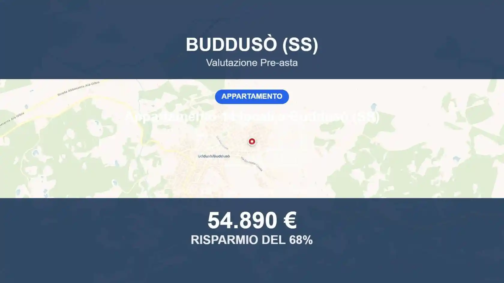 Appartamento in vendita a Buddusò