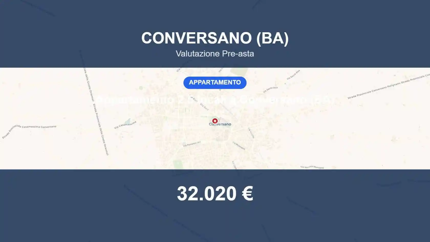 Appartamento in vendita a Conversano