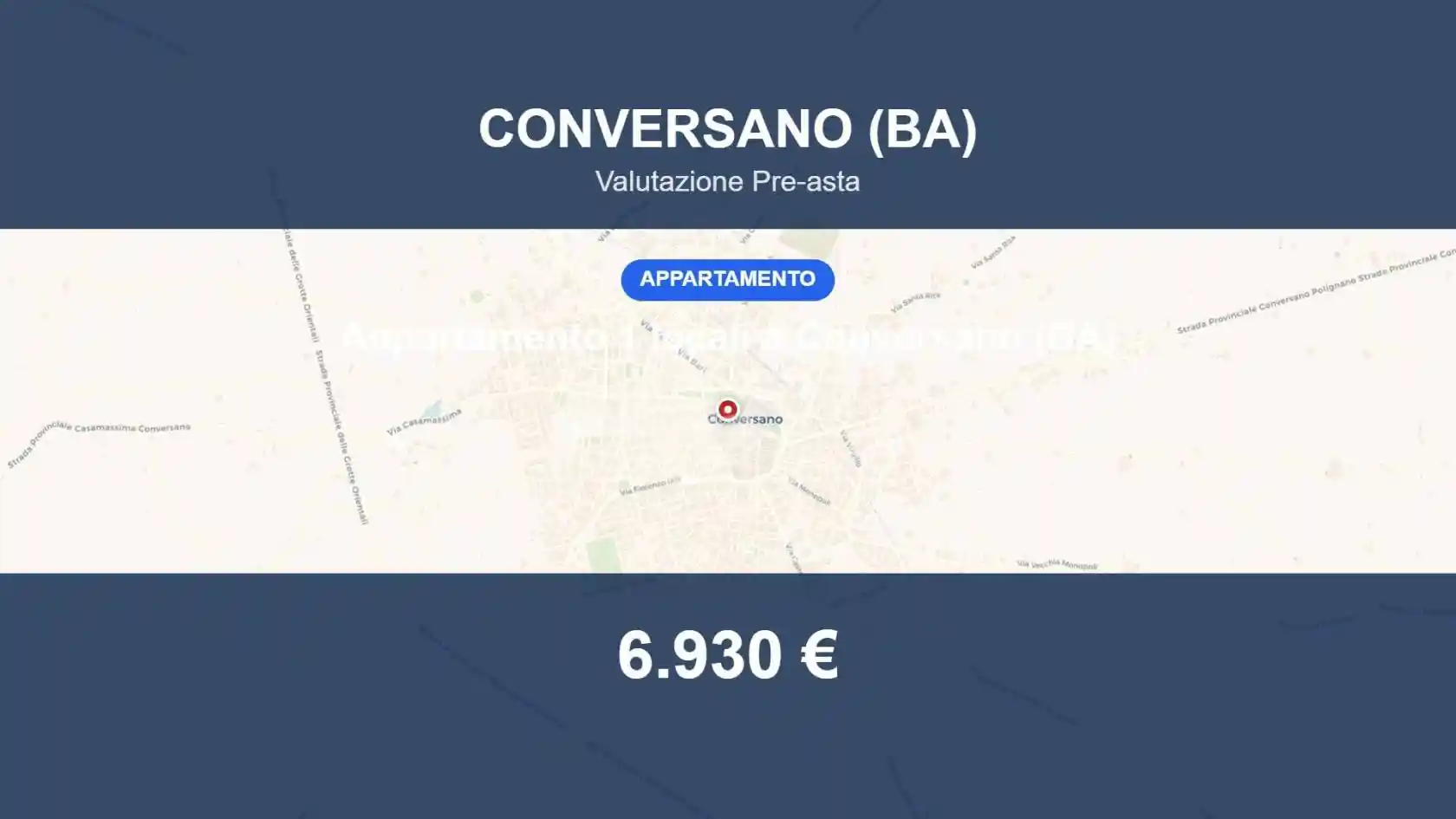 Appartamento in vendita a Conversano