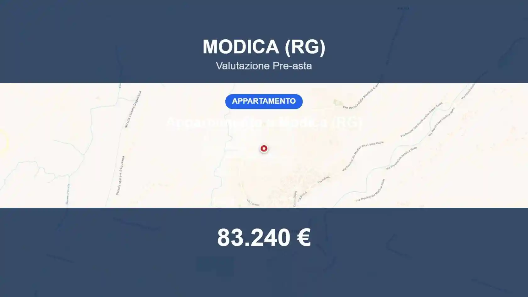 Appartamento in vendita a Modica