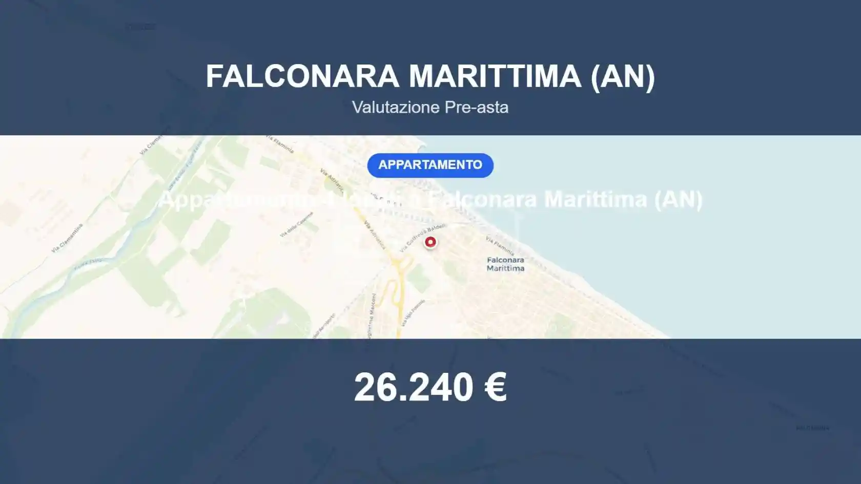 Appartamento in vendita a Falconara Marittima