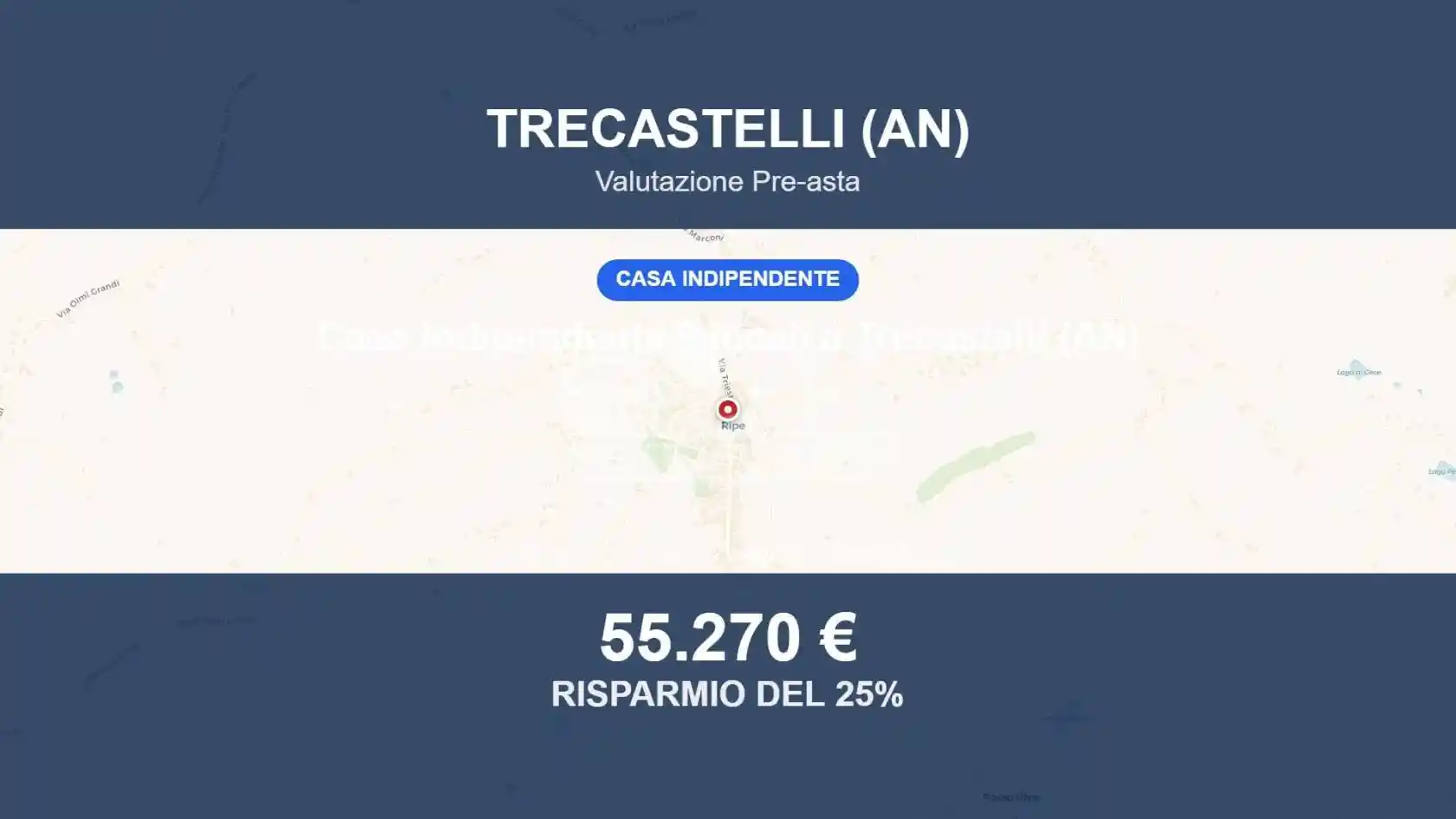 Villa in vendita a Trecastelli