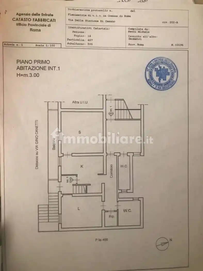Appartamento in vendita a Roma