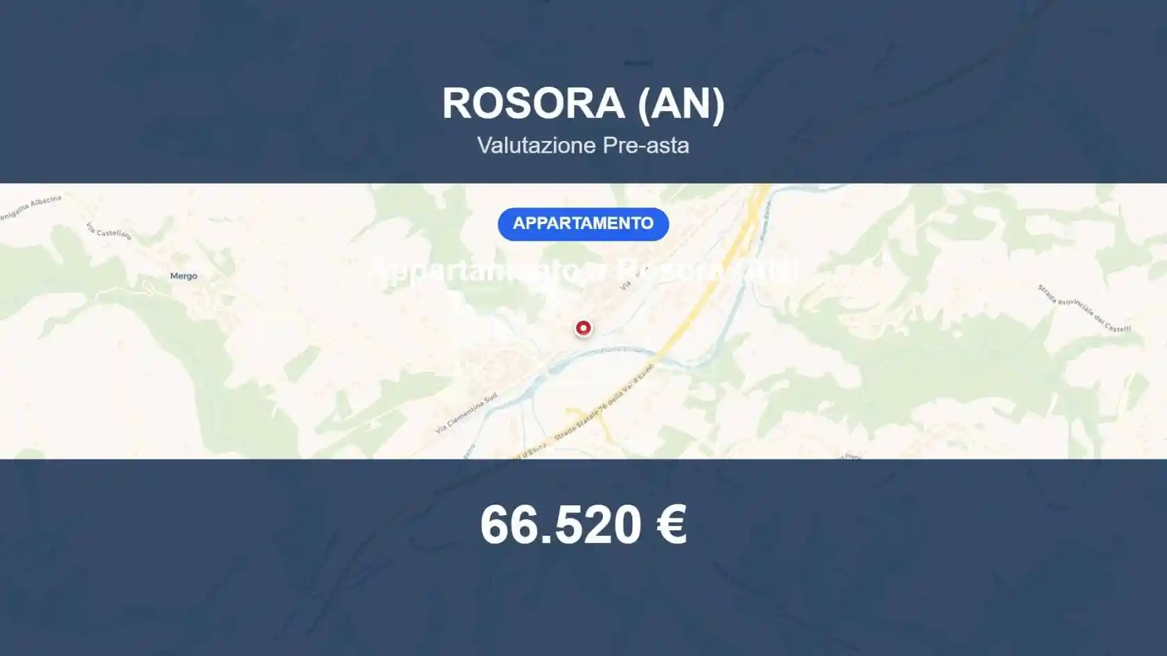 Appartamento in vendita a Rosora