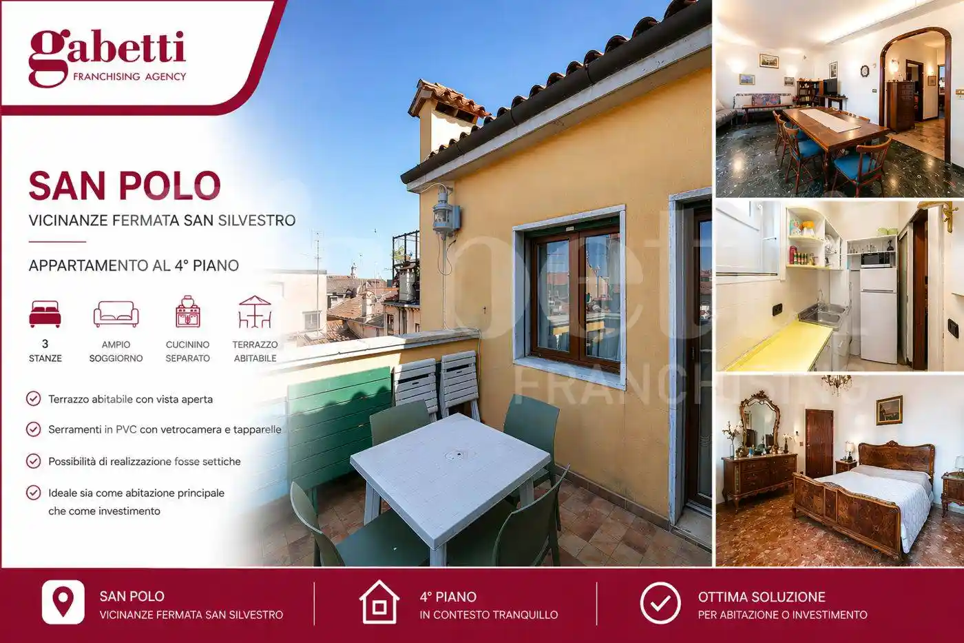 Appartamento in vendita a Venezia