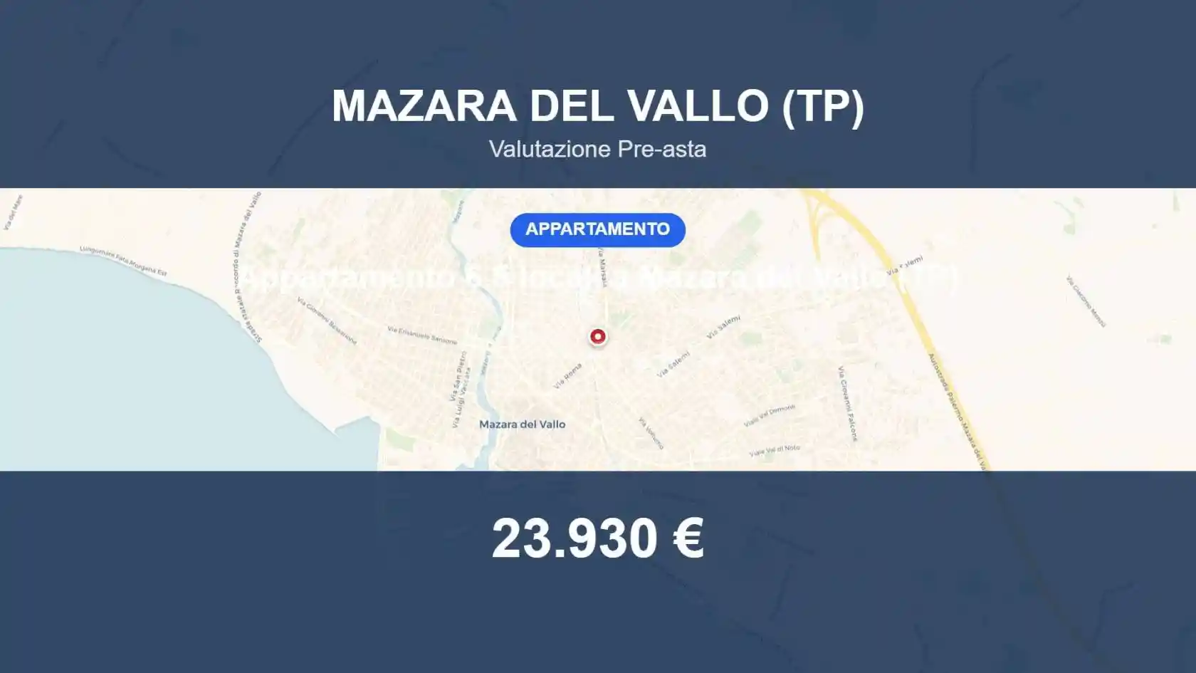Appartamento in vendita a Mazara del Vallo