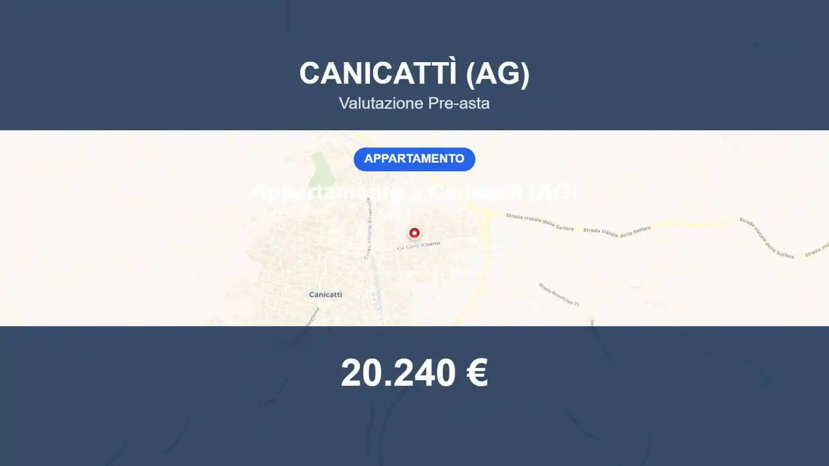 Appartamento in vendita a Canicattì